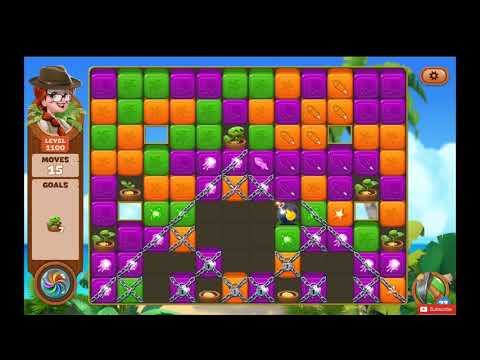 Lost Island Blast Adventure Level 1100 NO BOOSTERS - A S GAMING