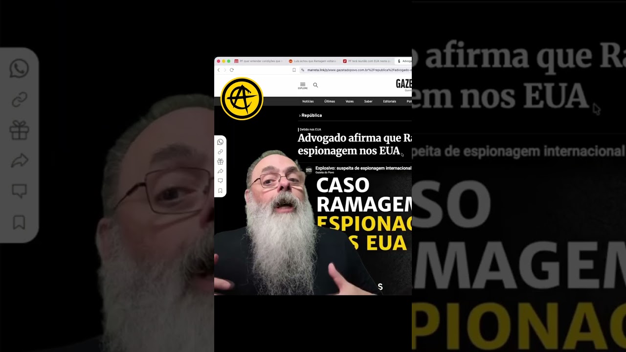 POLÍCIA FEDERAL não sabe o QUE DIZER sobre FALHA do PLANO ALOPRADO contra RAMAGEM: CARA de TACHO