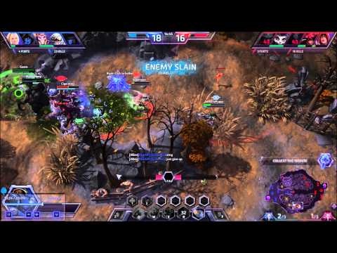 Epic 3 Minute Tribute Fight on Cursed Hollow - Heroes of the Storm with SamuraiPuppy
