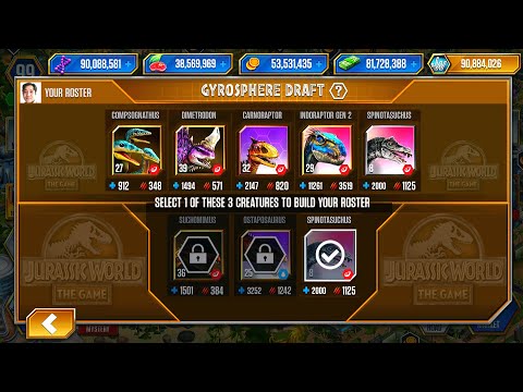 JURASSIC TOUR: VIP INDORAPTOR GEN 2 | JURASSIC WORLD THE GAME