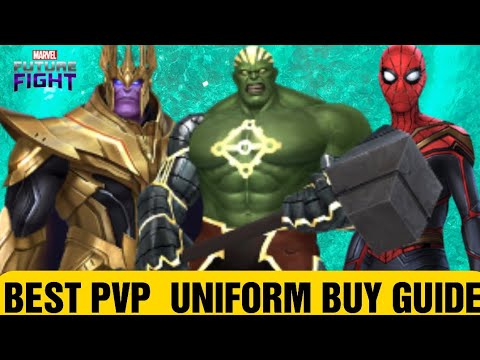 BEST UNIFORM FOR PVP BUY IN BLACK FRIDAY MARVEL FUTURE FIGHT #love2allmff