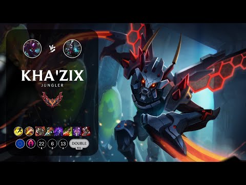 Kha'Zix Jungle vs Ekko - EUW Grandmaster Patch 12.22