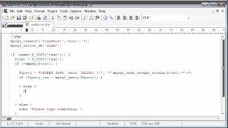 Beginner PHP Tutorial - 184 - POSTing Data Part 5
