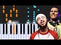 Tiësto Dzeko Jackie Chan Ft Post Malone Piano Tutorial Chords How To Play Cover