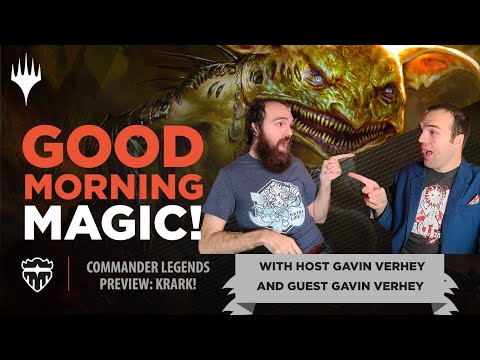 Commander Legends Preview Card: Krark, the Thumbless! Let's Talk Partner | Good Morning Magic