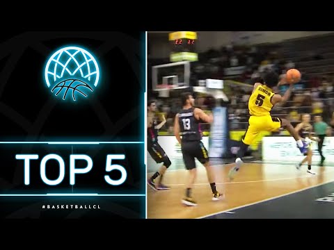 Incredible Shots & Massive Dunks! | Top 5 Plays - Gameday 4  | Basketball Champions League 2021-22