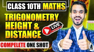 DIAMOND LIVE CLASS 10TH MATHS | ONE SHOT TRIGONOMETRY | EXPLANATION/ALL QUESTIONS/EXERCISE | CBSE