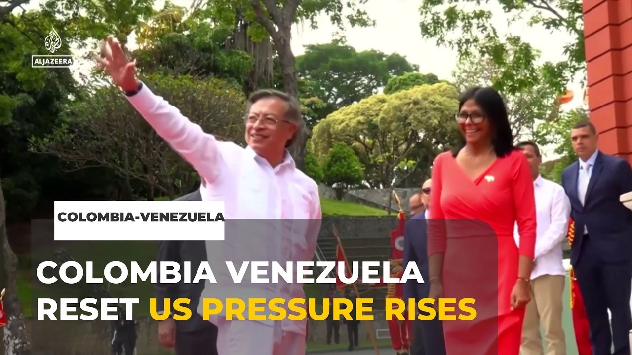 Colombia and Venezuela leaders meet as border crisis and US pressure grow