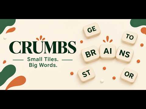 Crumbs: Daily Word Clue Puzzle video thumbnail