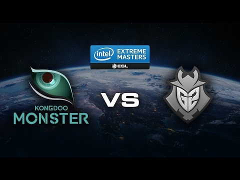 Kongdoo Monster vs G2 Esports - IEM 2017 Katowice - LoL -Dzień 2 - Gra 2