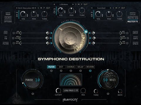 Symphonic Destruction - VST Library By Heavyocity - Dark Cinematic Music