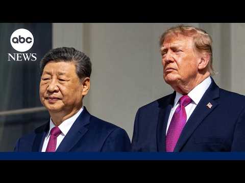Trump welcomes Xi to White House, as China supports Iran in war with US
