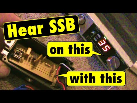 Receiving SSB on a 27 MHz AM CB (A 455 kHz BFO)