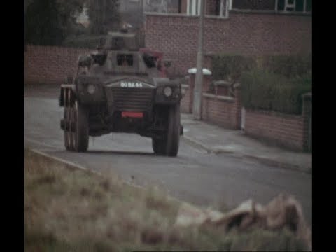 The Northern Irish troubles | British Army | Northern Ireland | This Week| 1972