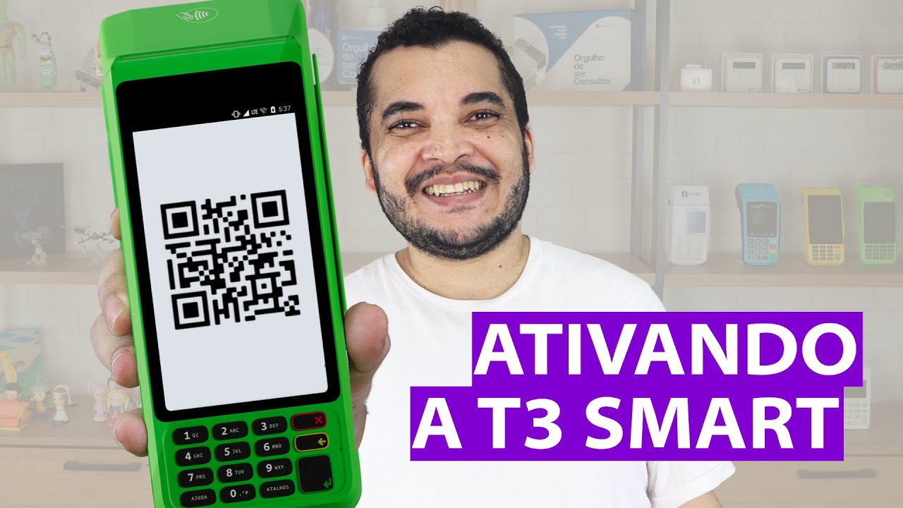 Como ATIVAR a Maquininha de cartão TON T3 Smart?