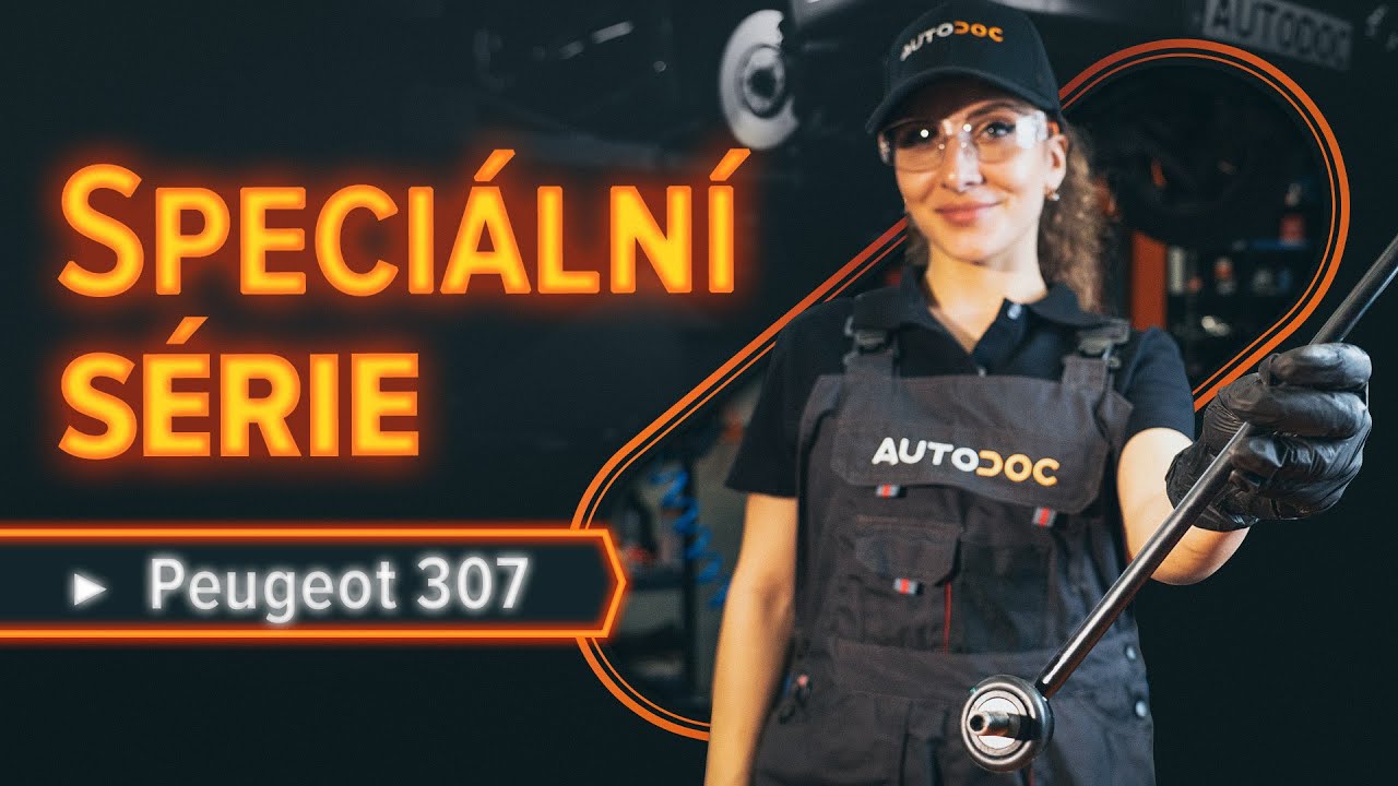 Jak vyměnit přední tyčky stabilizátora na Peugeot 307 SW – návod k výměně