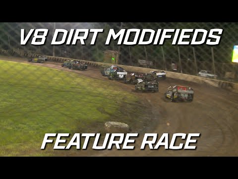 V8 Dirt Modifieds: 2021/22 Sportsman NSW Title - A-Main - Grafton Speedway - 15.04.2022