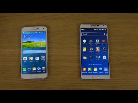 Samsung Galaxy S5 vs. Samsung Galaxy Note 3