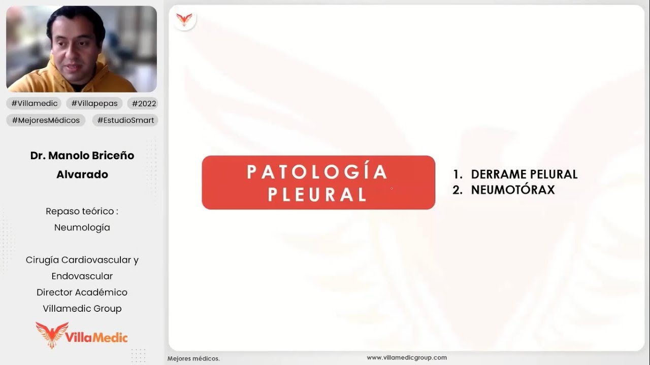 PATOLOGÍA PLEURAL - NEUMOLOGÍA - VILLAMEDIC