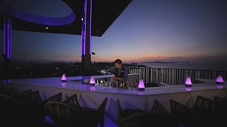 Dining with a View at Hilton Pattaya, A Luxury Beachfront Hotel, Thailand
