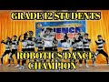 Champion of the Robotics Dance Contest | Grade 12 | Mainit NHS #robotics