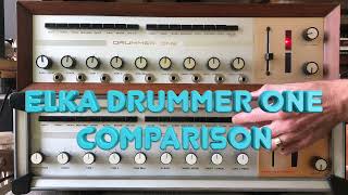 Video thumbnail for V.A.I. - Elka Drummer One Comparison by Vintage Audio Institute Italia