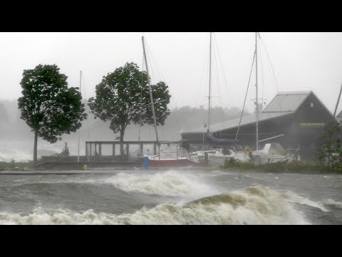 Schwerer Orkan Nordsee: akute Lebensgefahr für Menschen