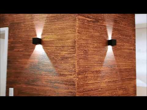 Wand Spachteltechnik | Ausstellungsraum Effetto Roccia Rigata