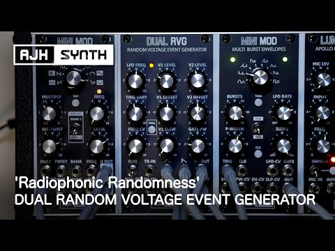 'Radiophonic Randomness' - Using the RANDOM VOLTAGE EVENT GENERATOR to make retro scf-fi sounds
