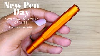New Pen Day | Kaweco AL Mercury Orange | Goldspot Exclusive