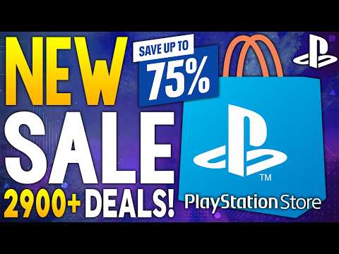 BIG NEW PSN SALE LIVE NOW! PlayStation Sale With OVER 2900+ Deals (NEW PlayStation Deals 2026)