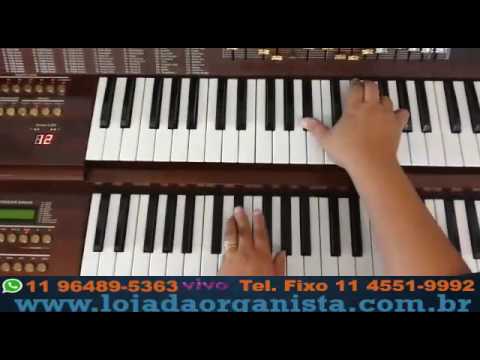 Video Apresentacao Orgao Eletronico Harmonia HS 500 - Loja da Organista