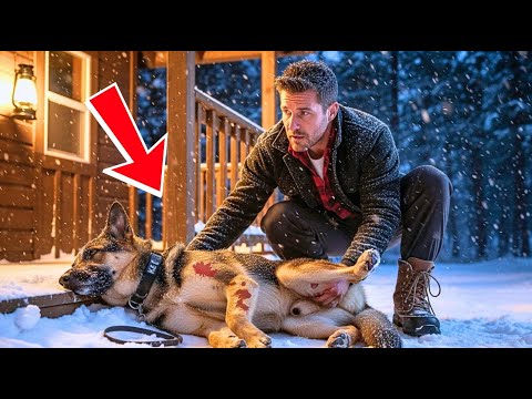 Officer Found a German Shepherd Mother and Pup Tied in Snow—What Followed Will  Warm Your… - Partner