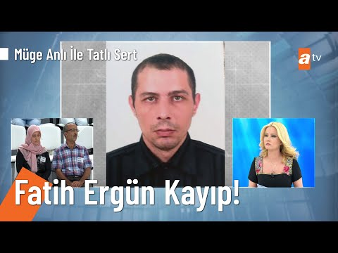 Şizofreni hastası Fatih Ergün'ü arıyoruz -   @MugeAnliatv  ile Tatlı Sert 1 Temmuz 2021