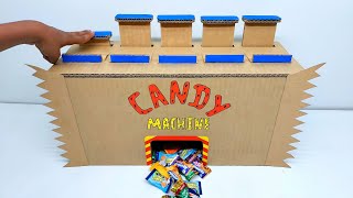 Cardboard Candy Dispenser Machine - Fun DIY Project for Kids