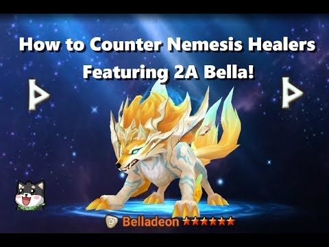 Summoners War - How to COUNTER Nemesis Healers for Lushen users!