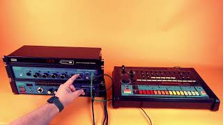 Video thumbnail for MXR Pitch Transposer M-129 + MXR Digital Delay M-113 + Roland TR808 Demo by Synth Tailor Electronics