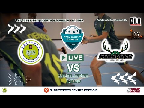 18.01.2026 - LČF 2. Līga - RĒZEKNE BJSS - KALSNAVA/MADONA