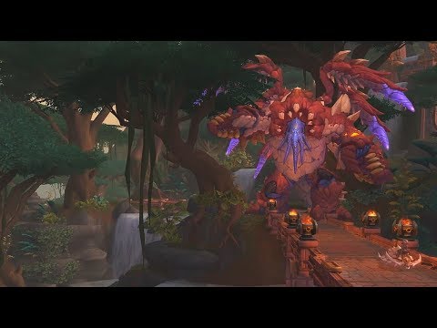 8.0 Battle for Azeroth. Mythrax's Invasion of Dazar'alor Cutscene