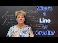 What Is A Line Of Credit