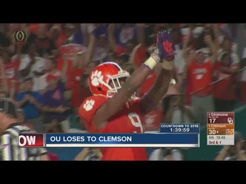 Clemson beats Oklahoma, 37-17 in College Football Playoff