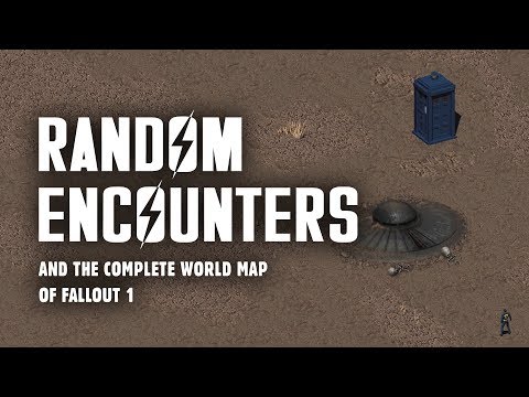 Random Encounters & World Map of Fallout 1