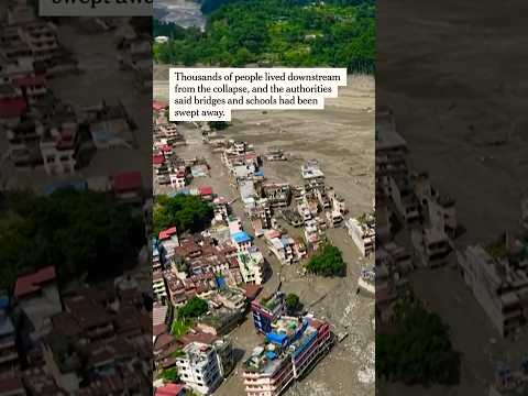 Giant Ice Mass Falling 4,000 Feet Set Off Catastrophic Flood