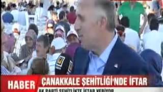 preview picture of video 'Ak Parti İstanbul İl Başkanlığı Gelibolu Yarımadasında Bulunan Şehitler Abidesinde İftar Verdi'