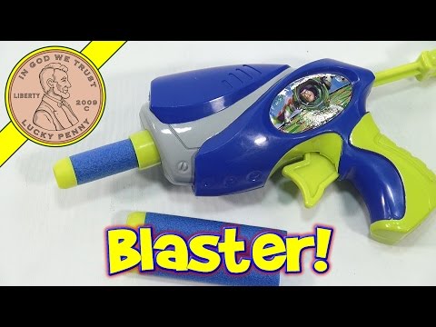 Disney-Pixar Toy Story Buzz Lightyear Dart Blaster, Blip Toys Video
