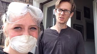 HELPX / WORKAWAY EXPERIENCE IN ITALY | Our first time Renovating a house
