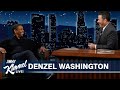 Denzel Washington on Sidney Poitier, High Speed Chases, Cowboys Loss & 91-Year-Old Superfan Surprise