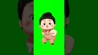 Download lagu Green screen kartun joget lucu mp3