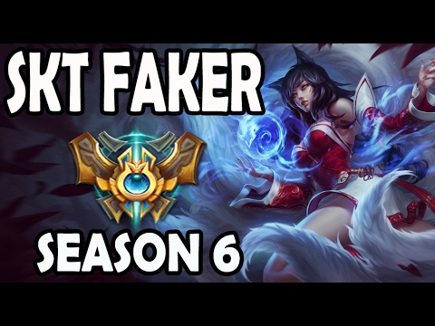 SKT T1 Faker AHRI vs SYNDRA Ranked Challenger Korea