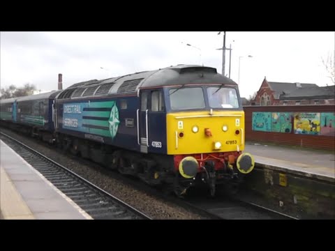DRS class 47's, Northern Rail Loco Hauled Service | 13/12/14